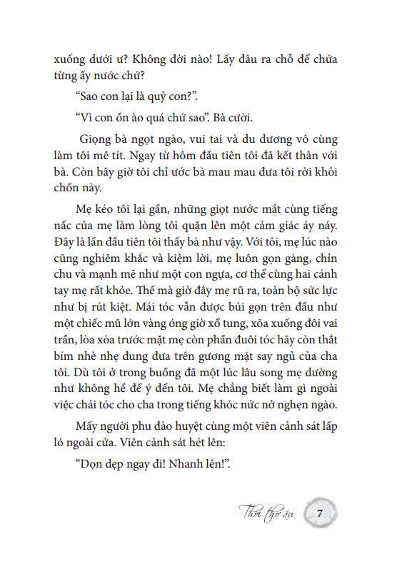 thời thơ ấu - bìa cứng (tái bản)