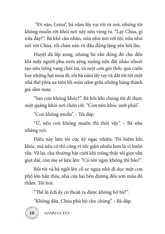 thời thơ ấu - bìa cứng (tái bản)