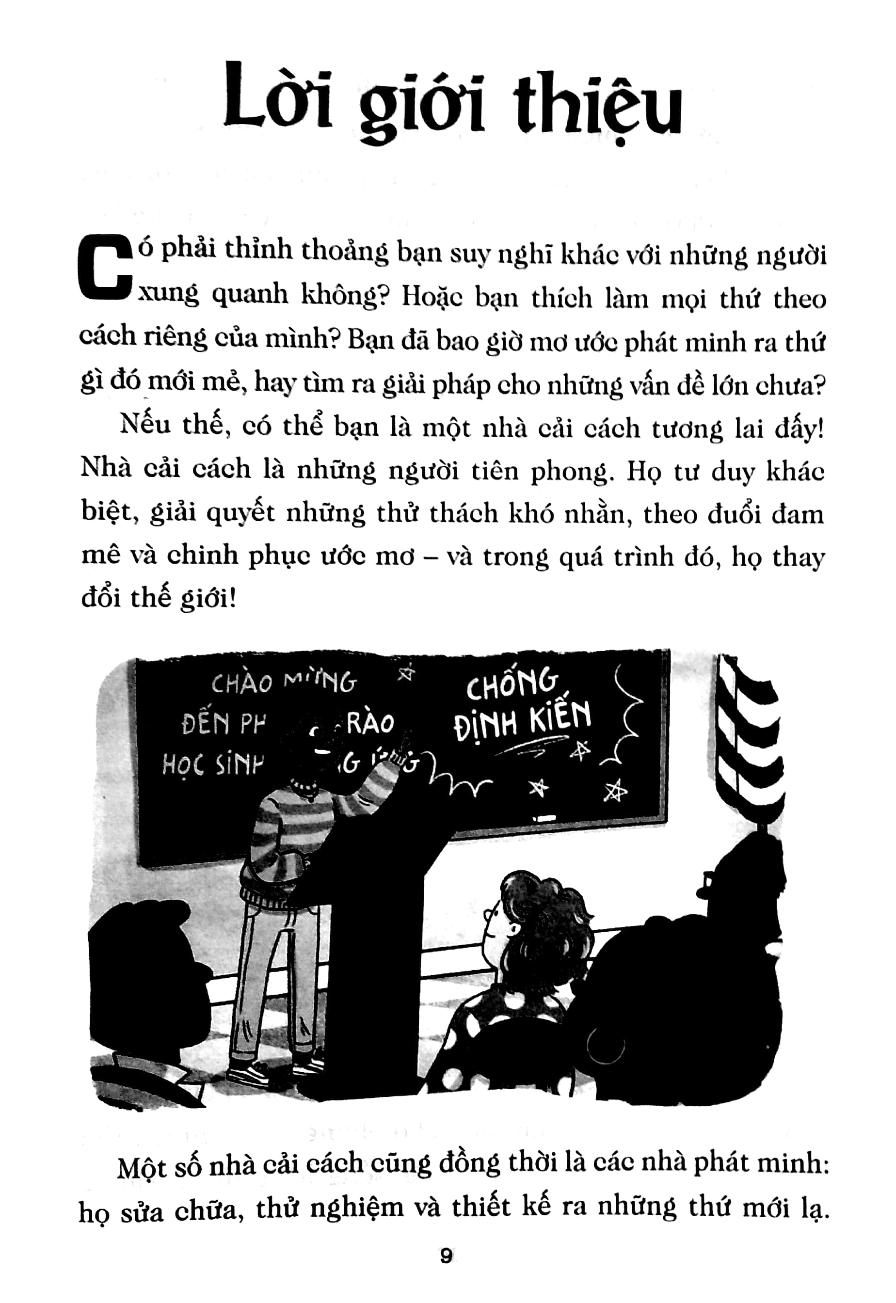 thời thơ ấu của các nhà cải cách lừng danh - chuyện thật chưa kể (tái bản)