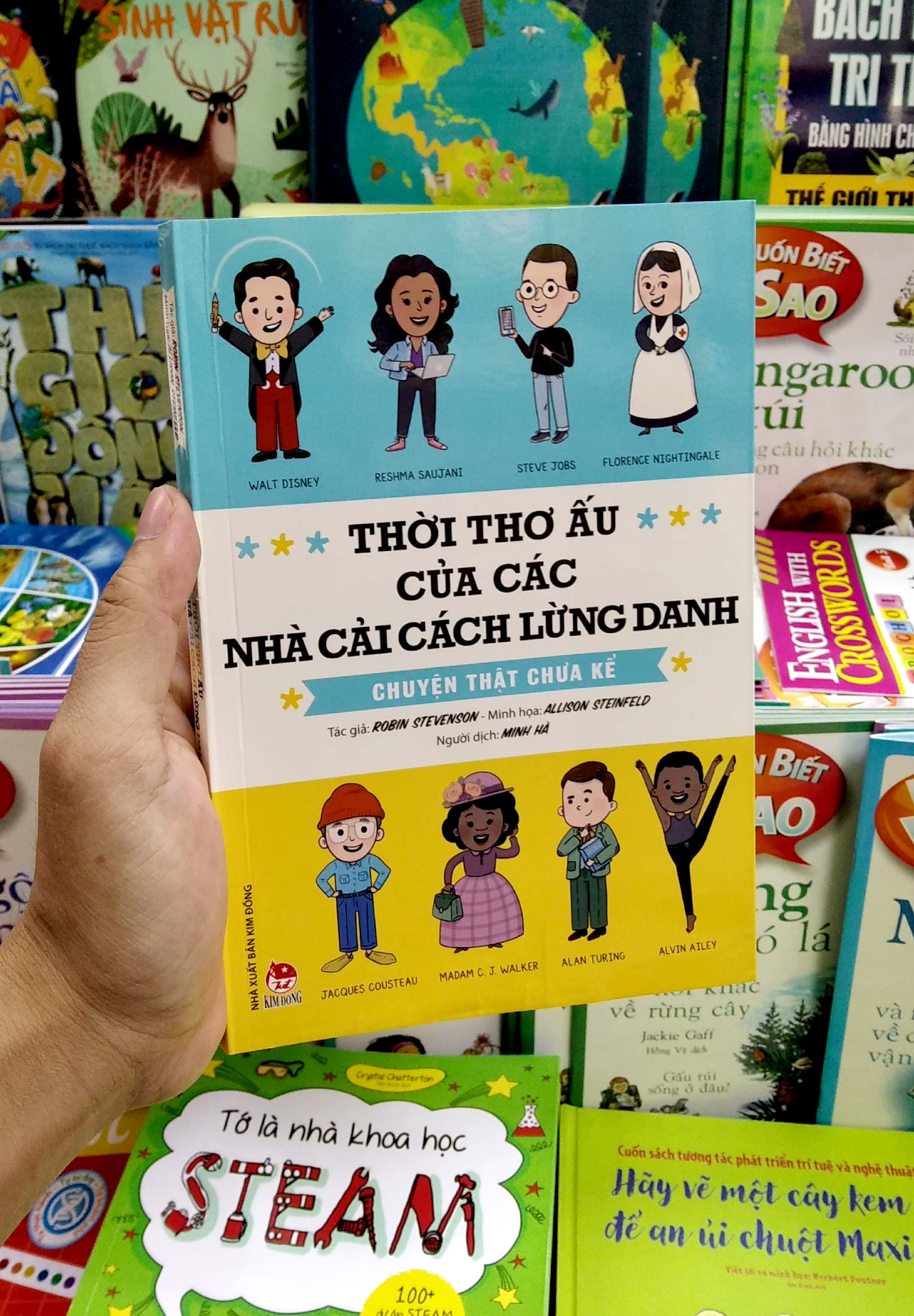thời thơ ấu của các nhà cải cách lừng danh - chuyện thật chưa kể (tái bản)