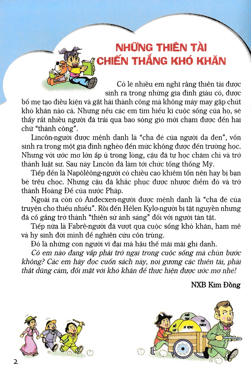 thời thơ ấu của các thiên tài - tập 2 - những thiên tài chiến thắng khó khăn (tái bản 2024)