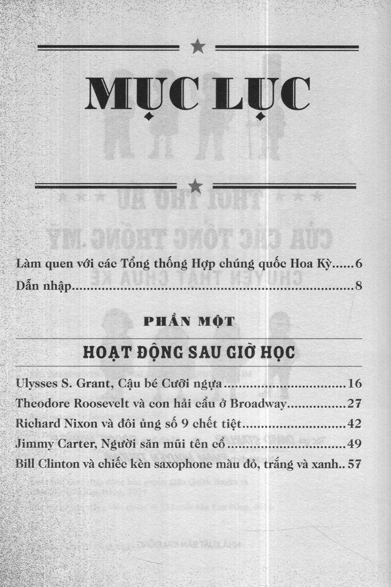 thời thơ ấu của các tổng thống mỹ - chuyện thật chưa kể (tái bản 2023)