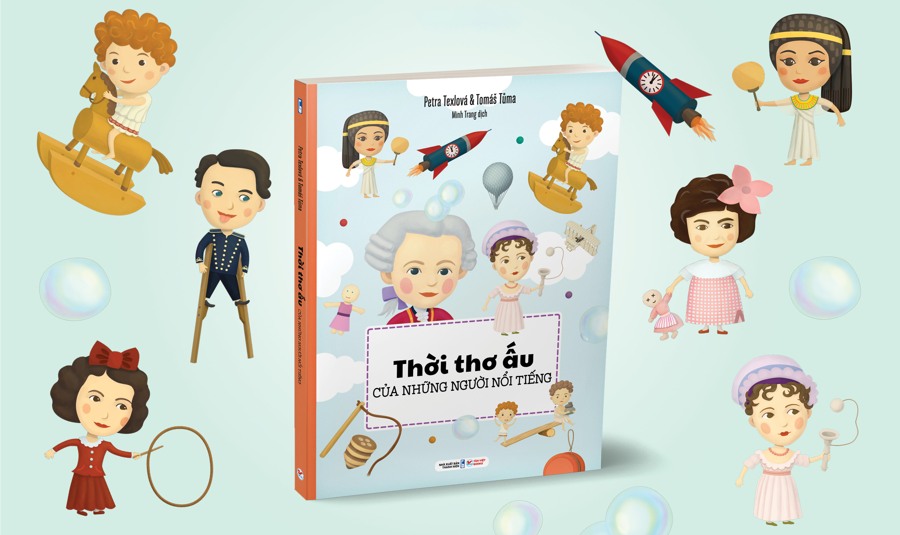 thời thơ ấu của những người nổi tiếng - bìa cứng