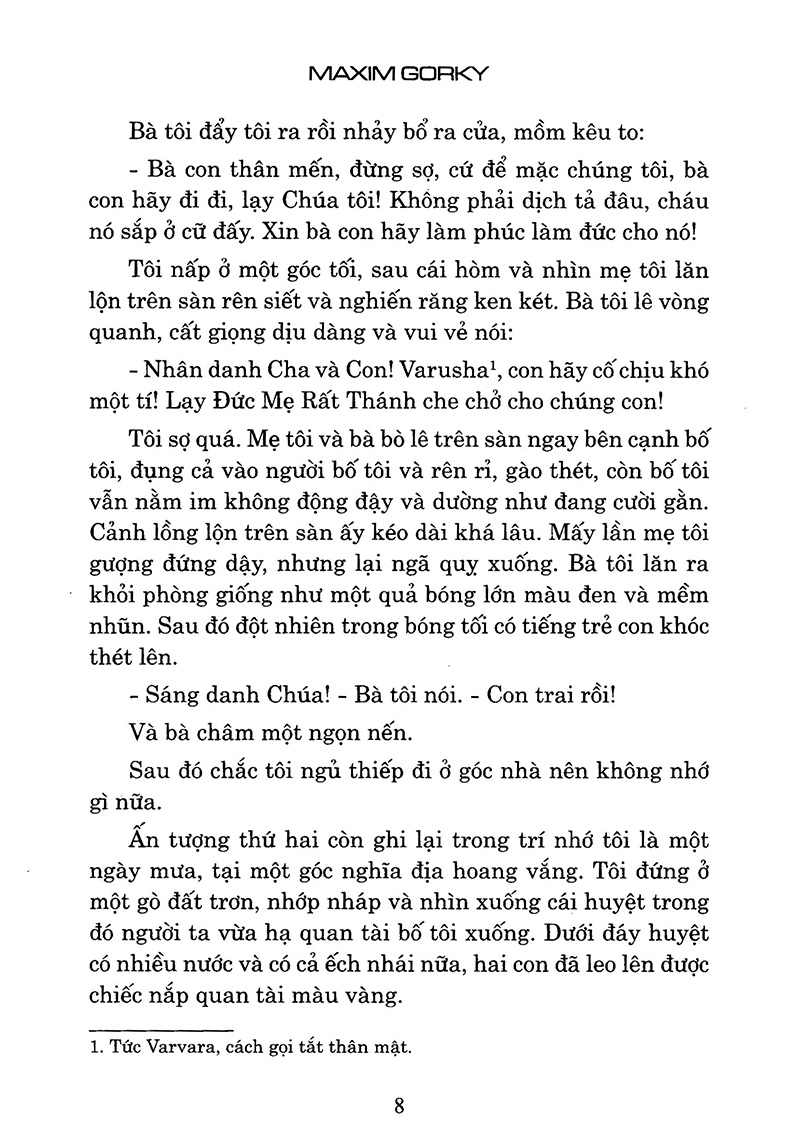thời thơ ấu (tái bản 2019)