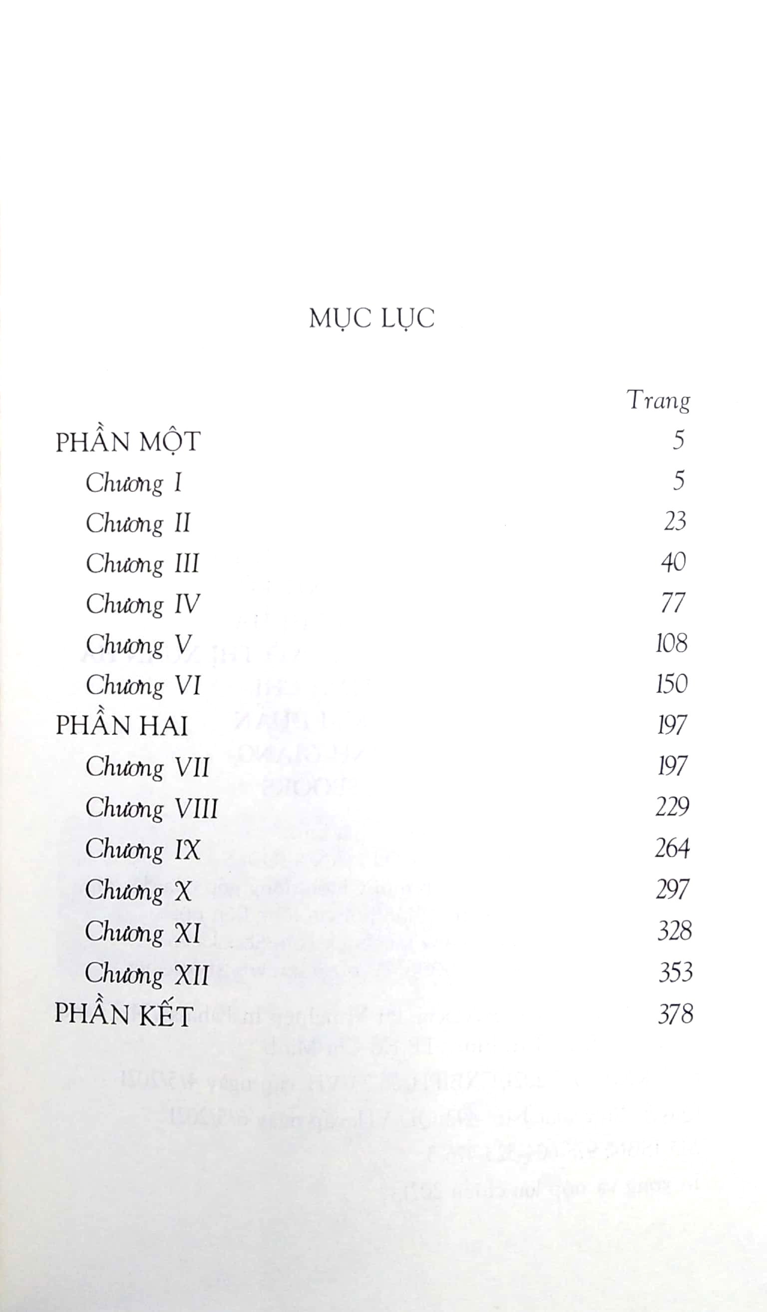 thời xa vắng (tái bản 2024)