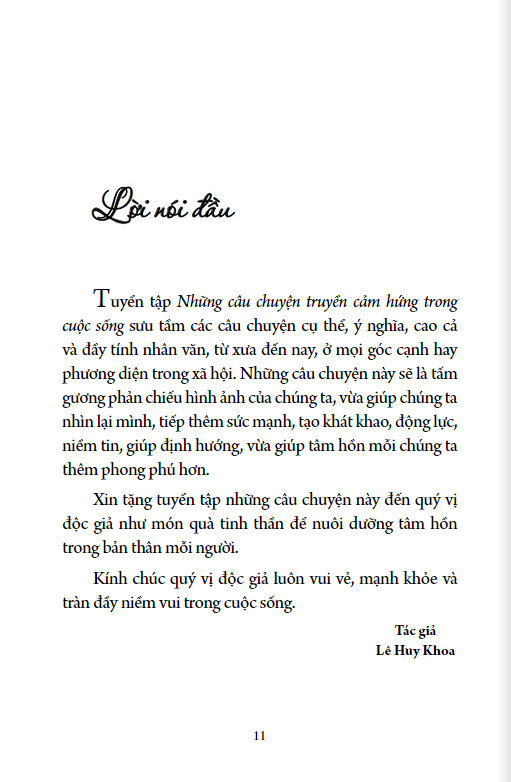 thông điệp cuộc sống qua những câu chuyện ý nghĩa
