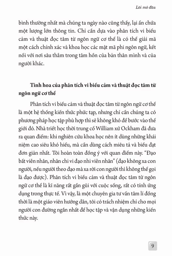 thông điệp - từ những biểu cảm ngôn ngữ cơ thể