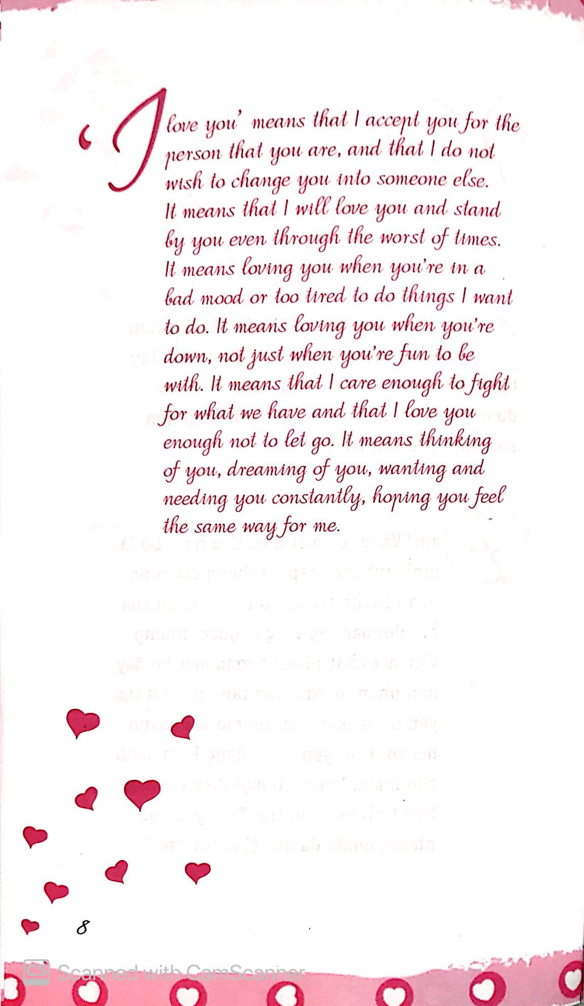 thông điệp yêu thương - honey, i love you