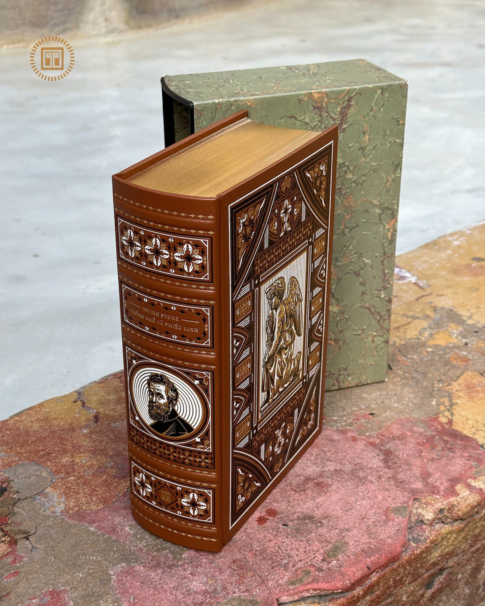 thống khổ và phiêu linh - ấn bản giới hạn - bìa da