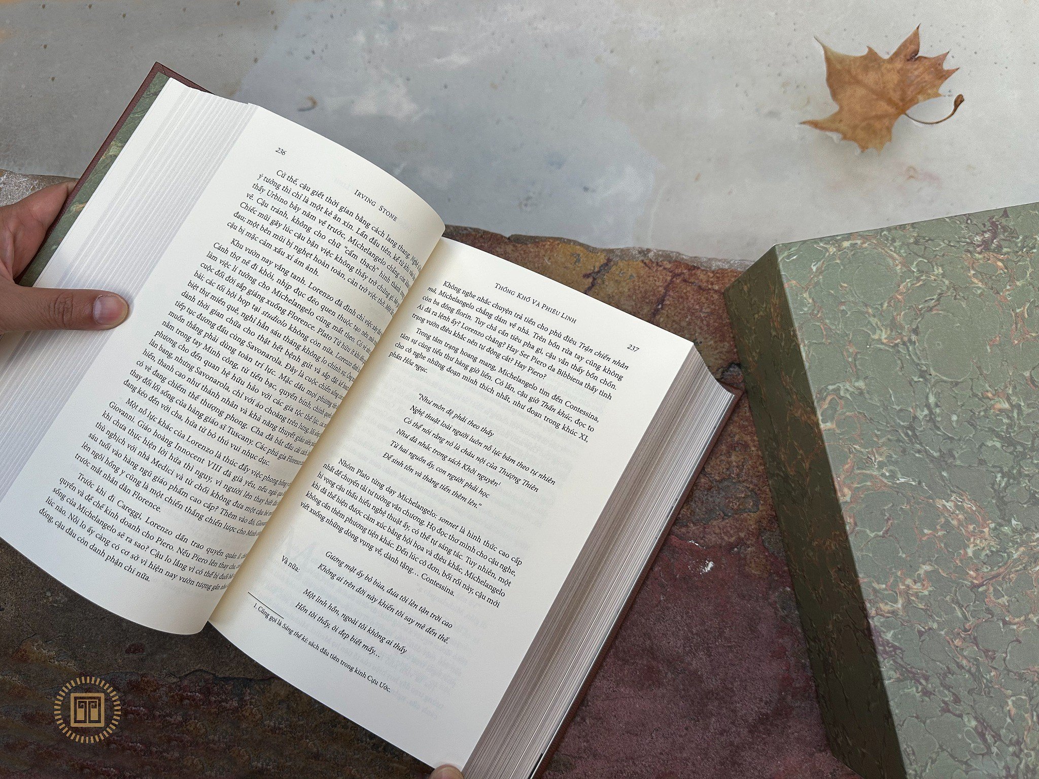 thống khổ và phiêu linh - ấn bản giới hạn - bìa da