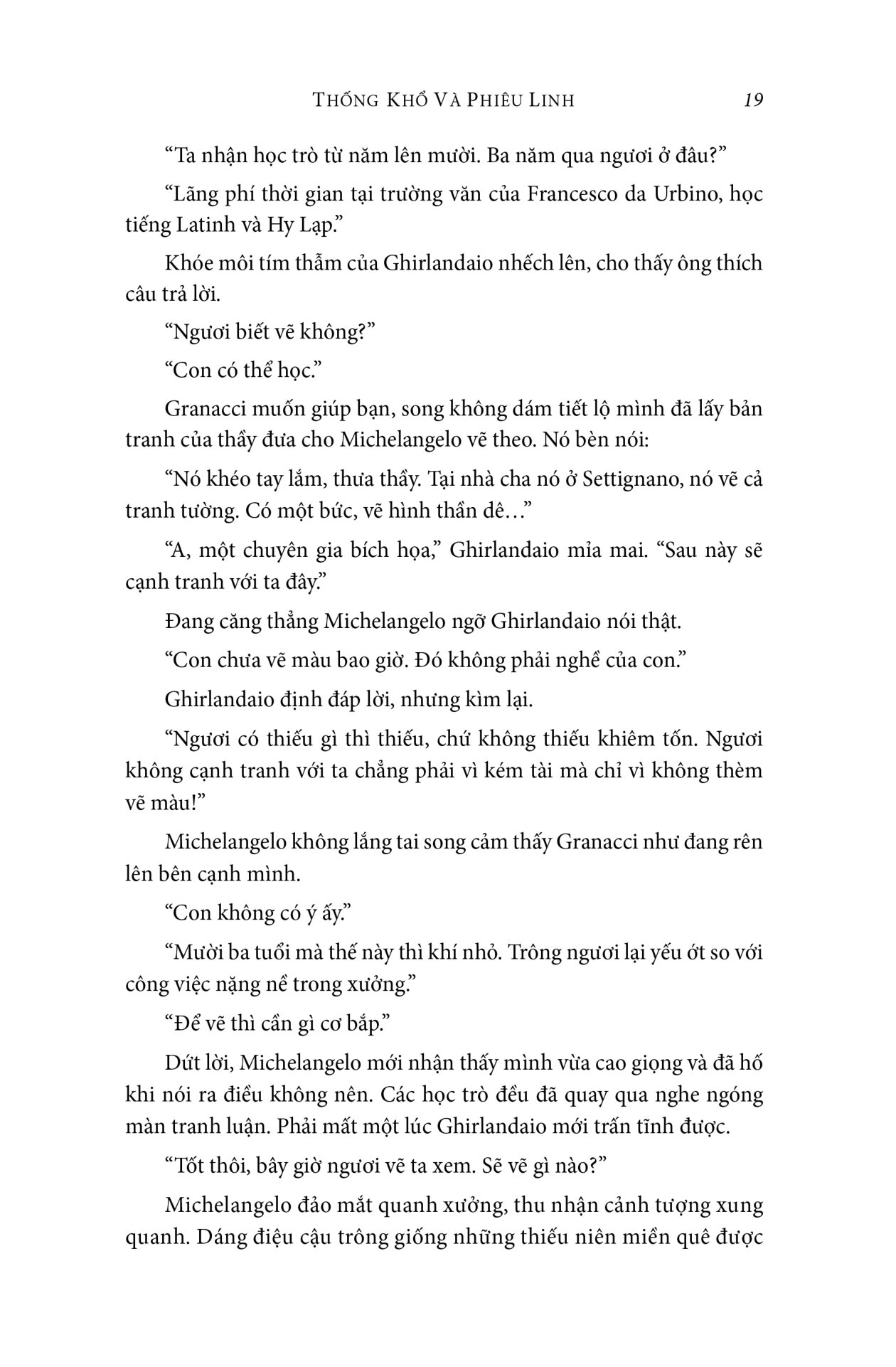 thống khổ và phiêu linh - bìa cứng