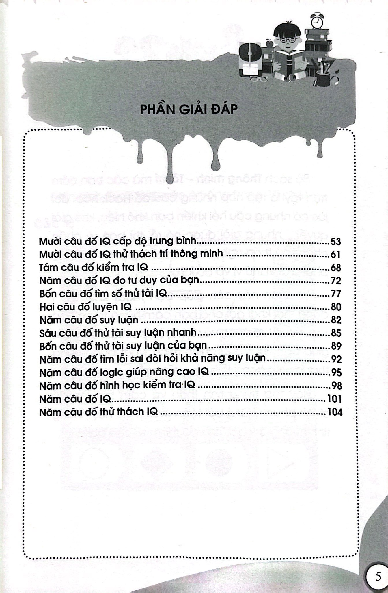 thông minh - tài trí: câu đố về iq