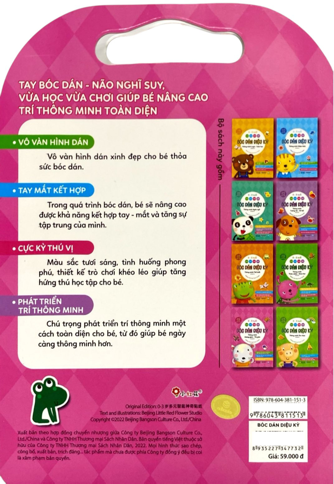 Thong Minh Toan Dien - Boc Dan Dieu Ky - 0-3 Tuoi - Thong Minh Khong Gian-Thi Giac