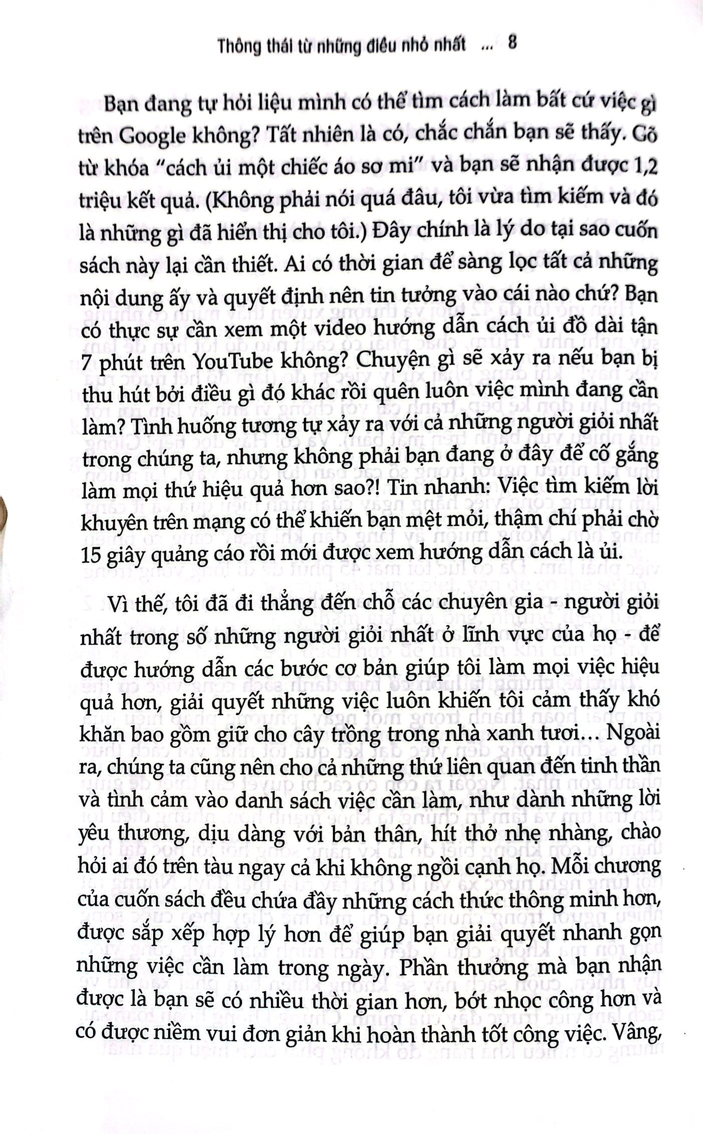 thông thái từ những điều nhỏ nhất