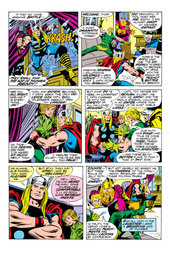 thor epic collection: war of the gods