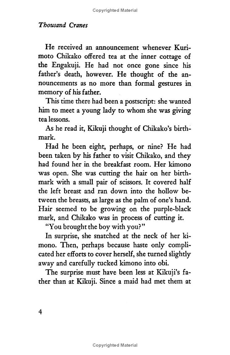 thousand cranes (penguin modern classics)