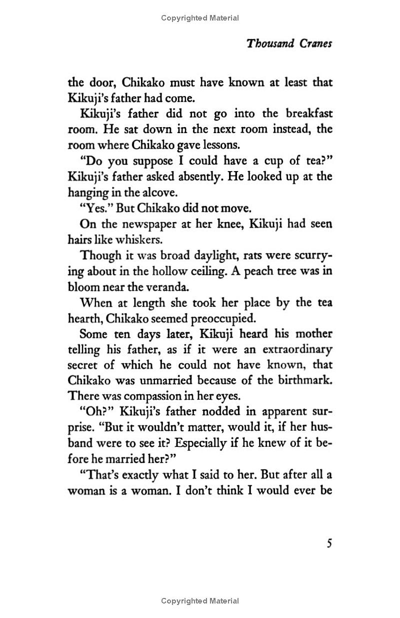 thousand cranes (penguin modern classics)