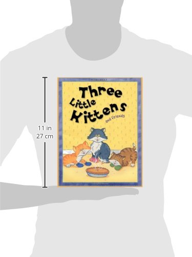 three little kittens and friends