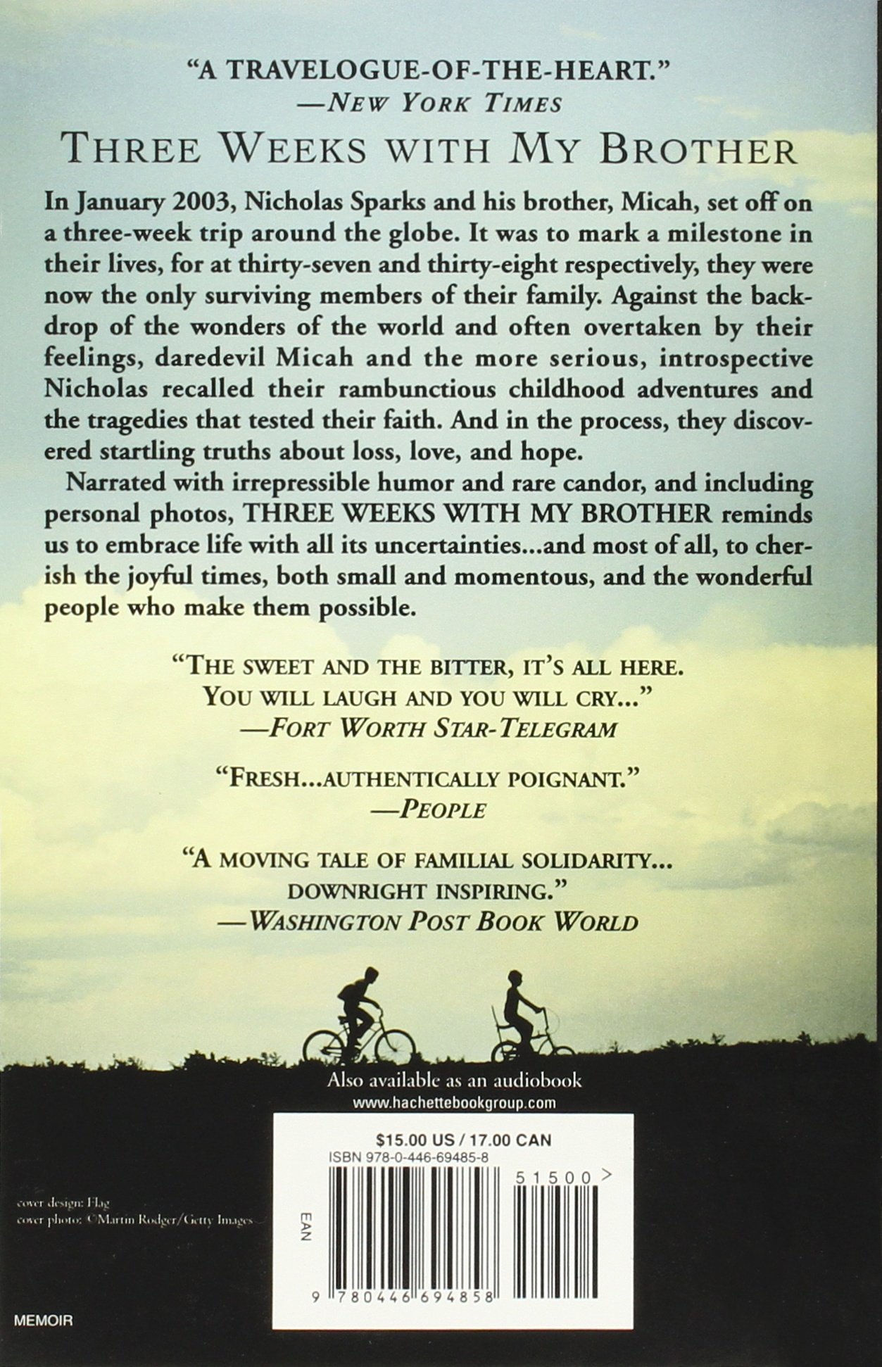 three weeks with my brother