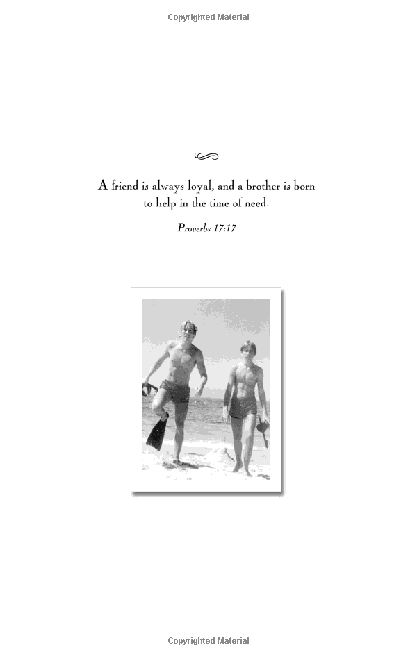 three weeks with my brother