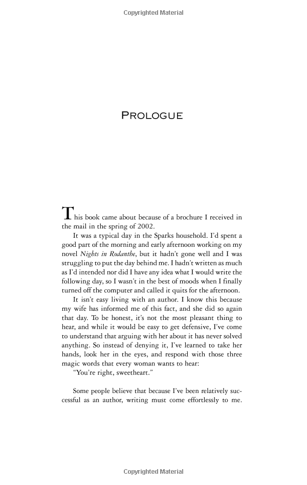 three weeks with my brother