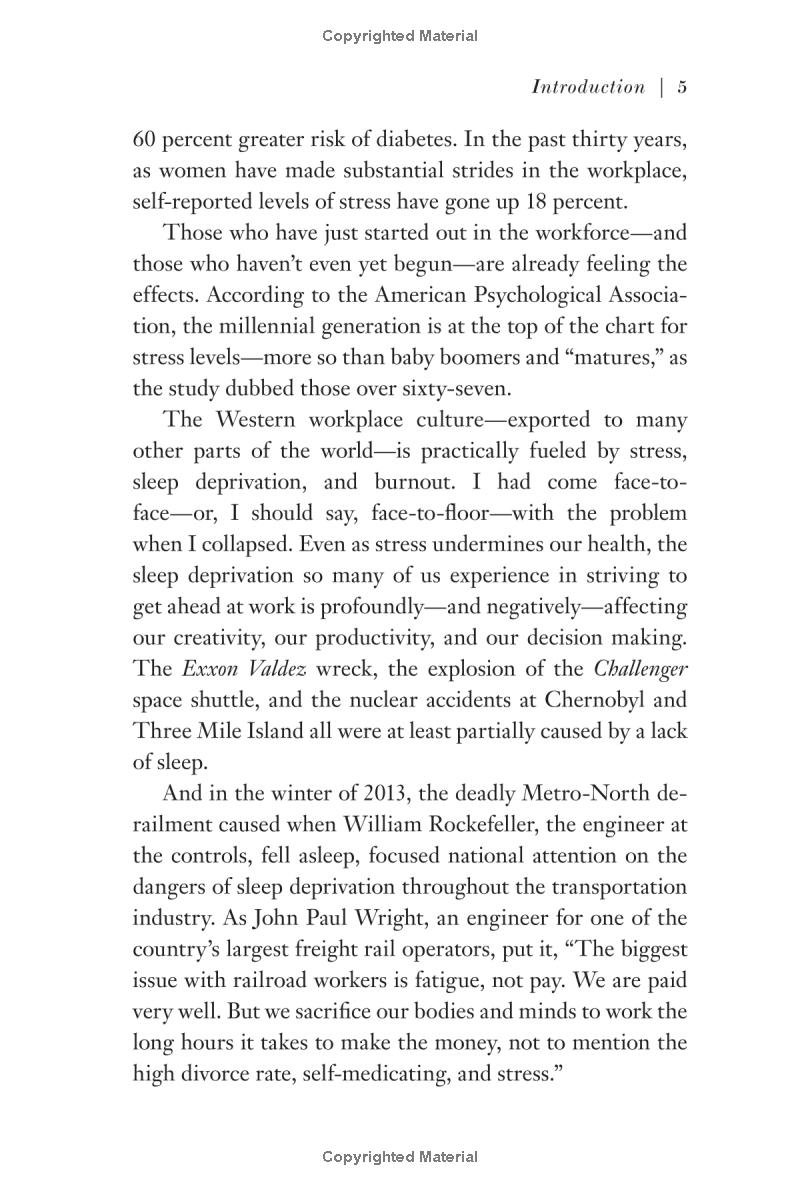 thrive : the third metric to redefining success and creating a happier life