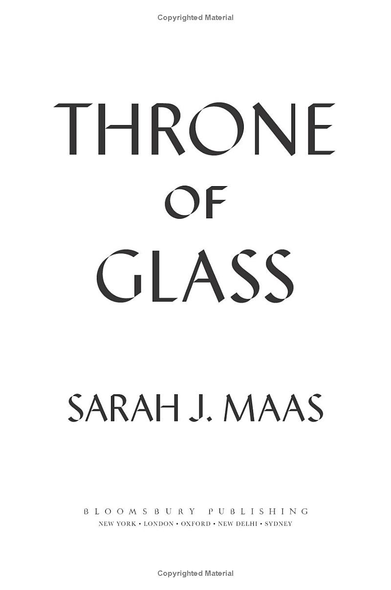 throne of glass collector's edition