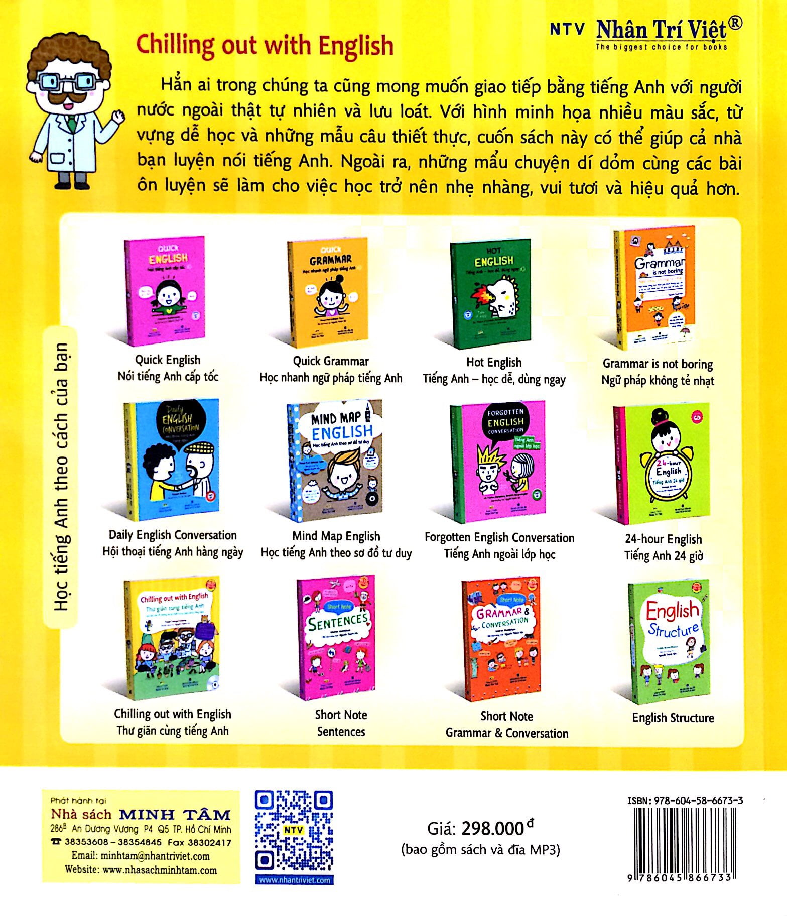 thư giãn cùng tiếng anh (gồm 1 đĩa mp3)