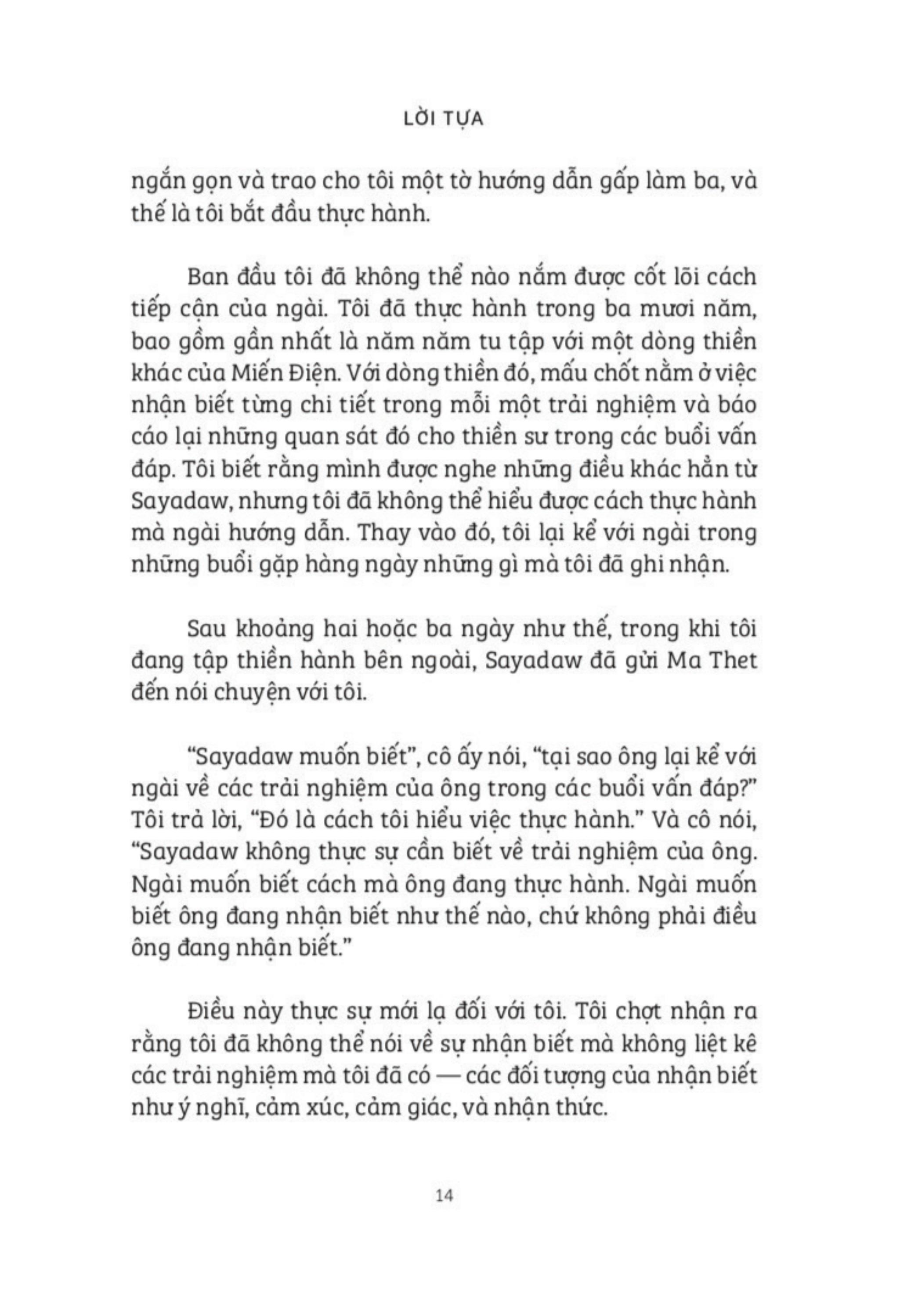 thư giãn và nhận biết - pháp thiền chánh niệm cho tâm sáng tỏ, tự tin và trí tuệ