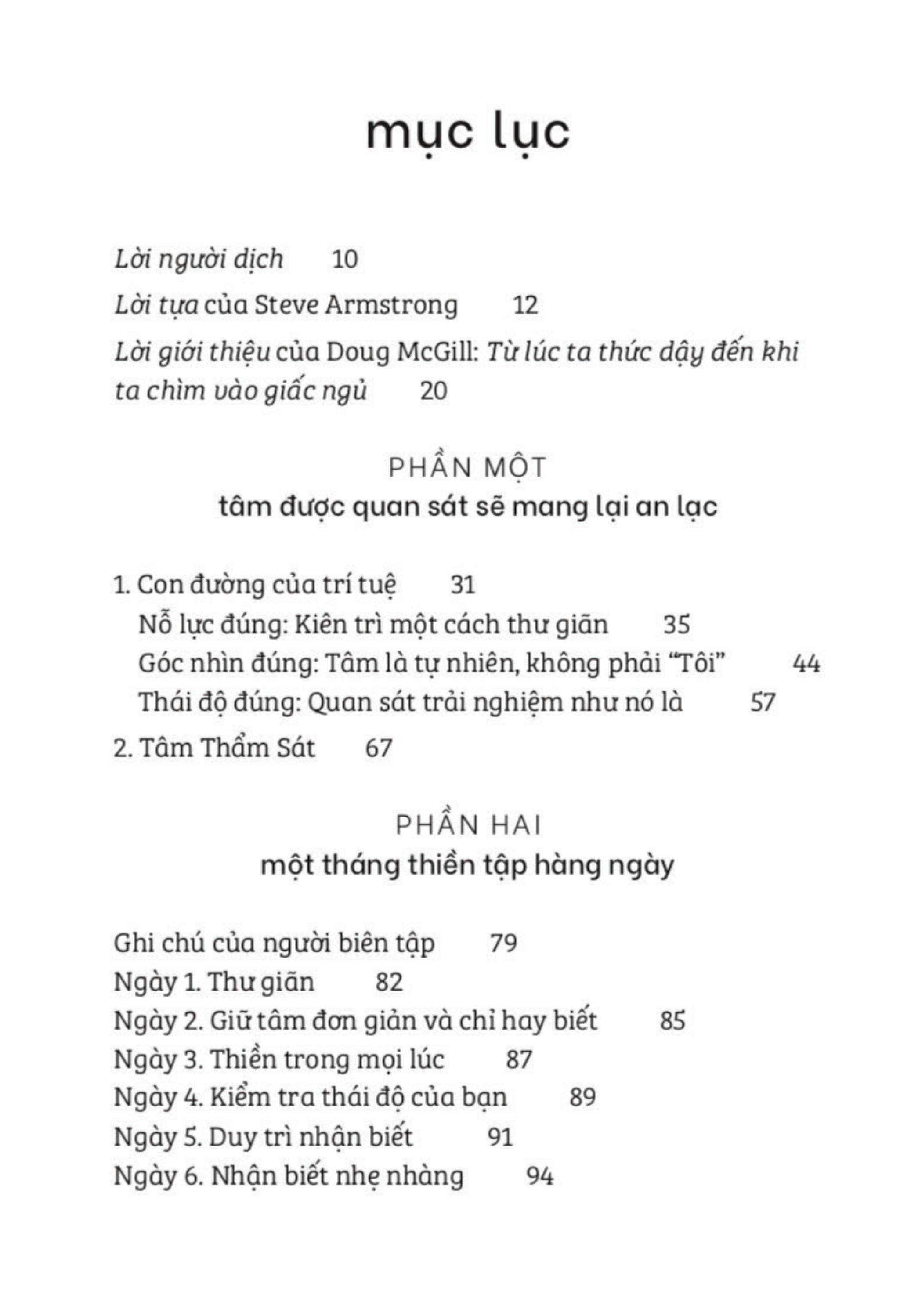 thư giãn và nhận biết - pháp thiền chánh niệm cho tâm sáng tỏ, tự tin và trí tuệ