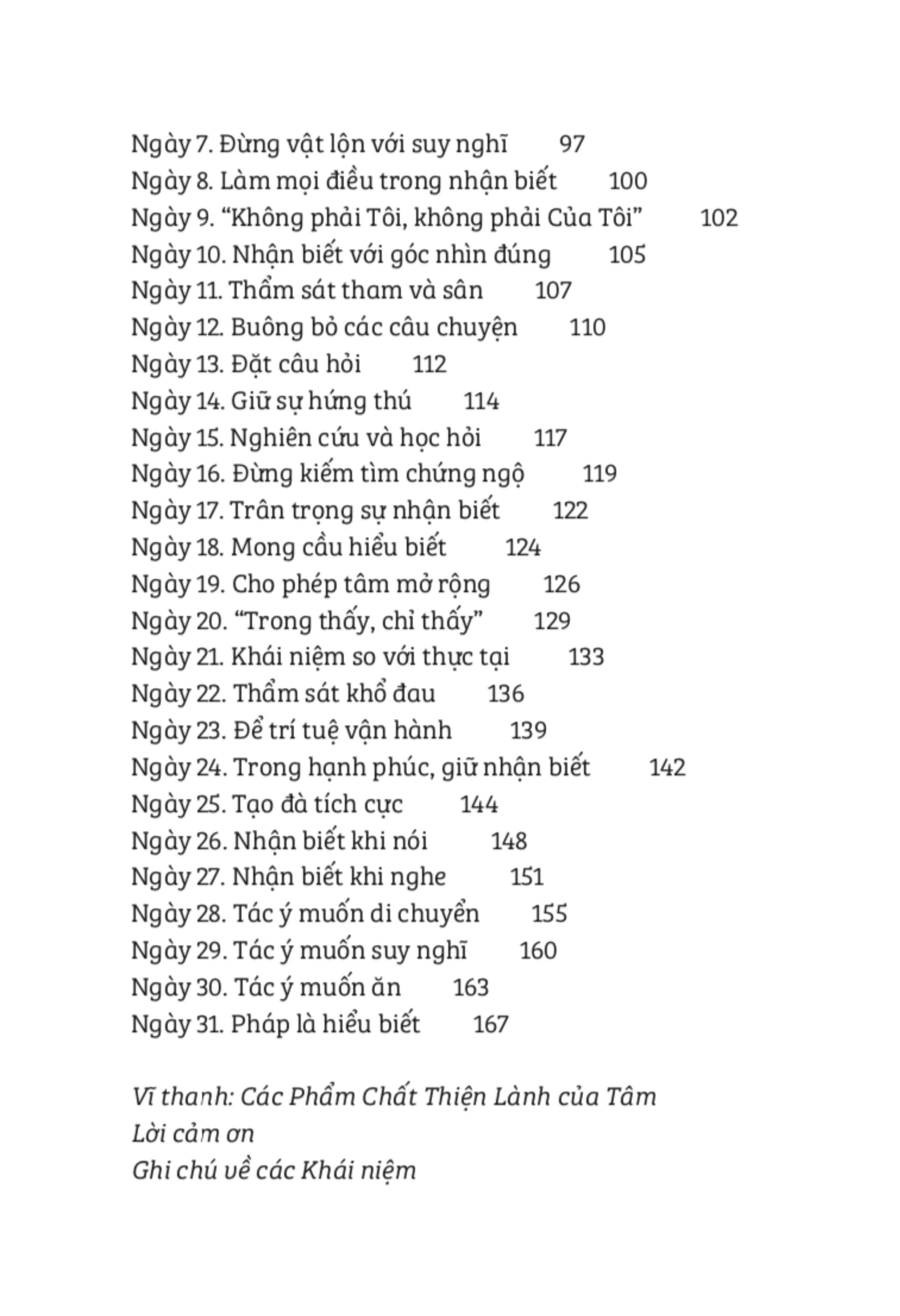 thư giãn và nhận biết - pháp thiền chánh niệm cho tâm sáng tỏ, tự tin và trí tuệ