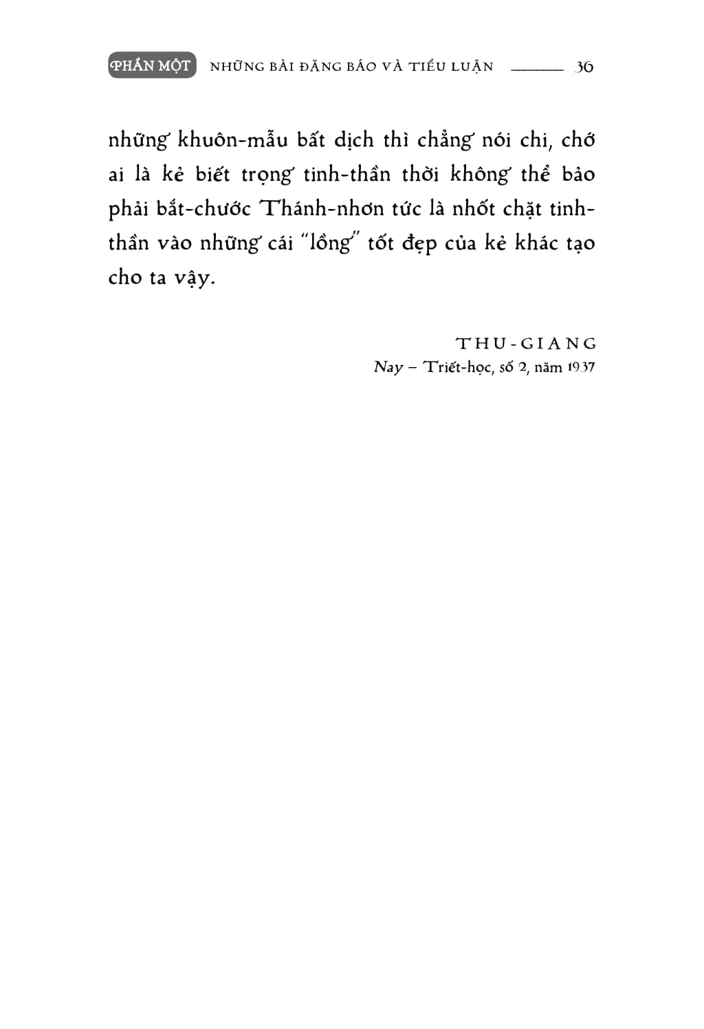 thu giang nguyễn duy cần những bài đăng báo và tiểu luận