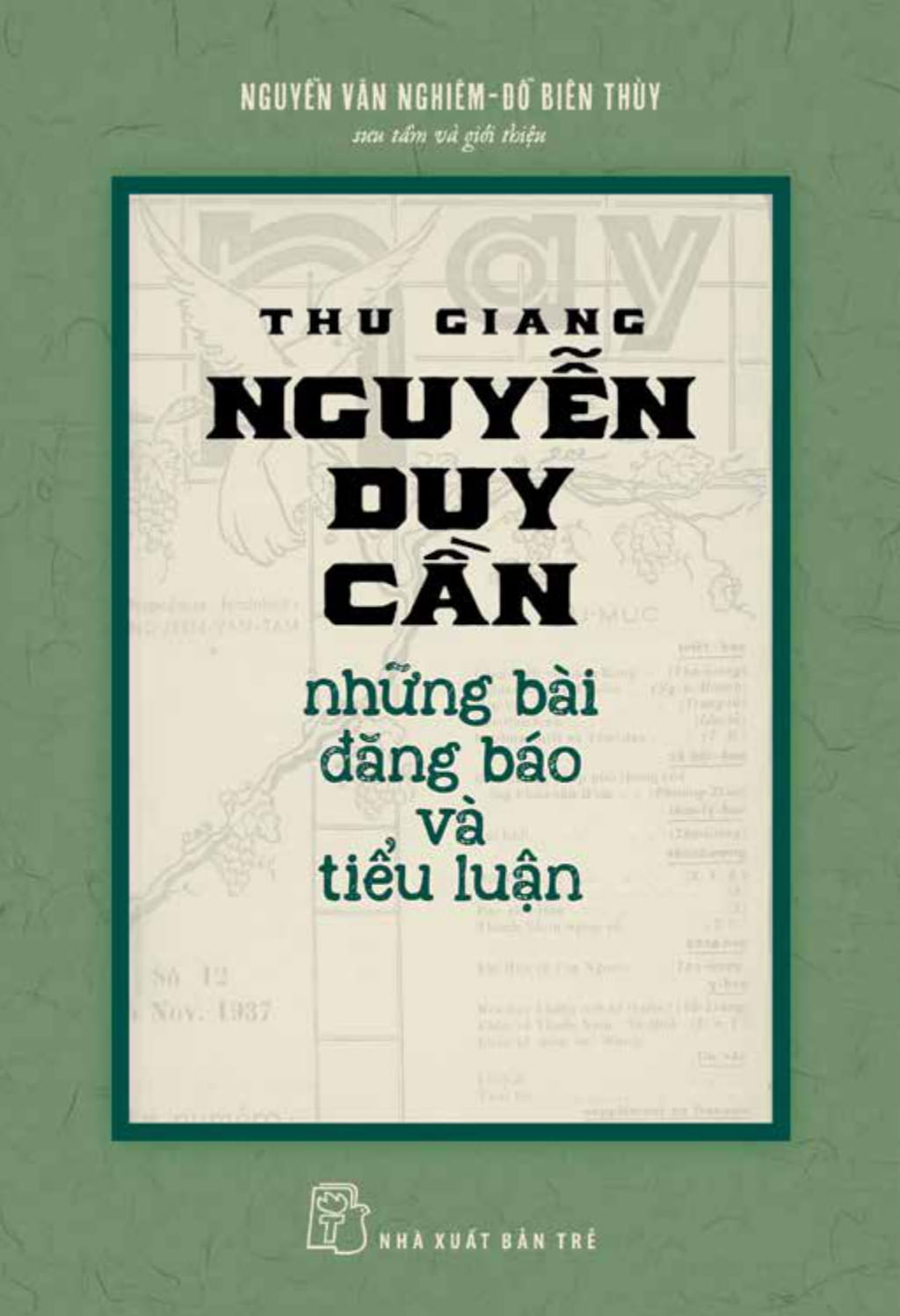thu giang nguyễn duy cần những bài đăng báo và tiểu luận