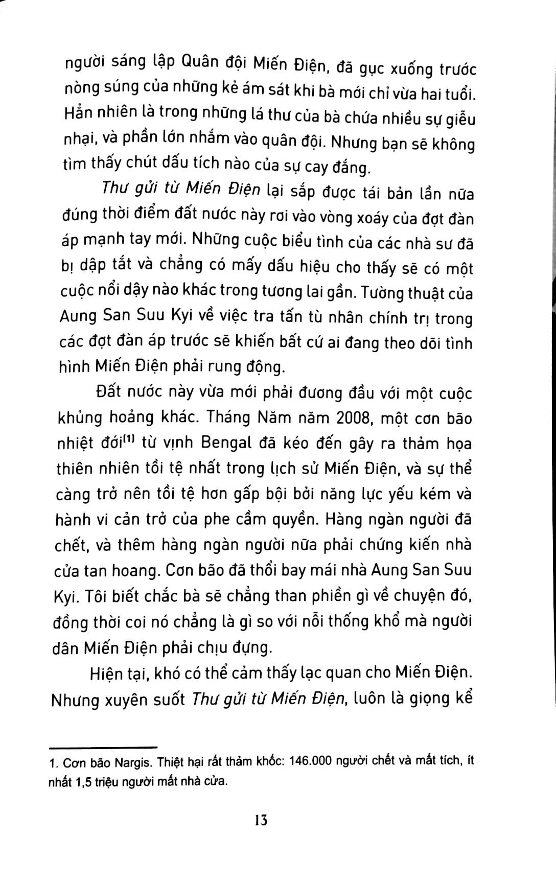 thư gửi từ miến điện