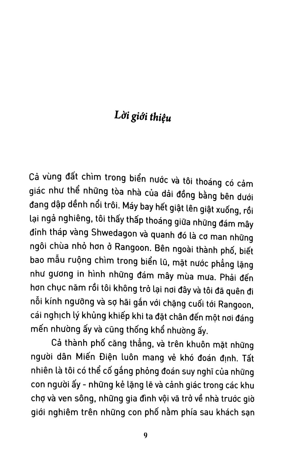 thư gửi từ miến điện
