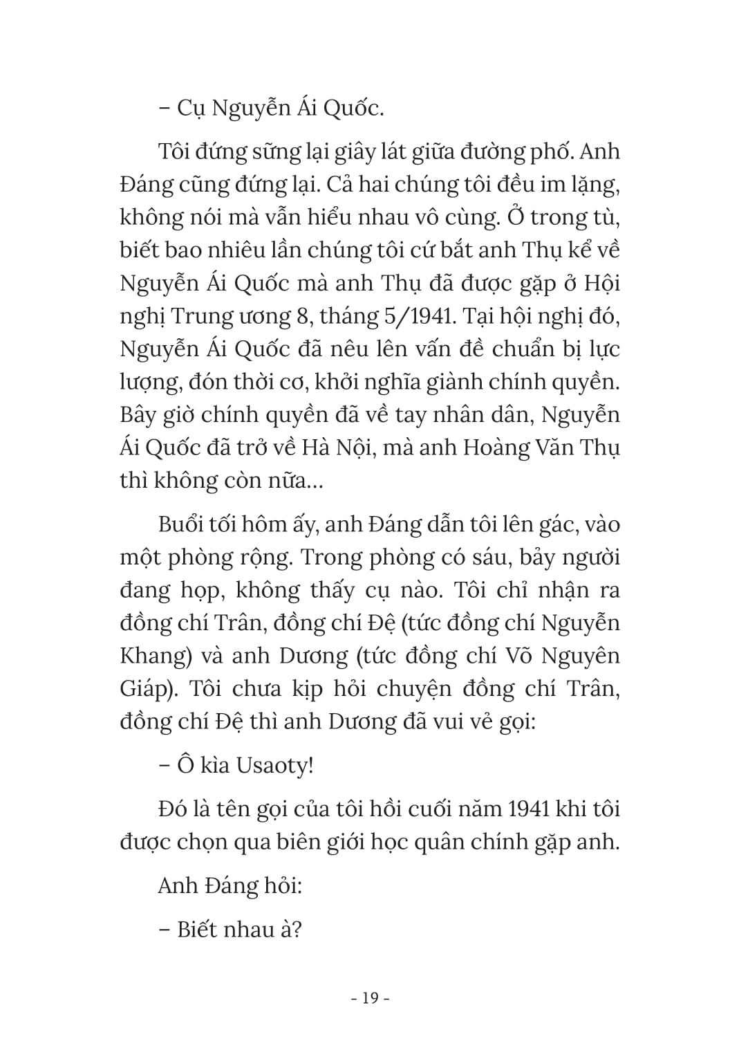 thư kí bác hồ kể chuyện