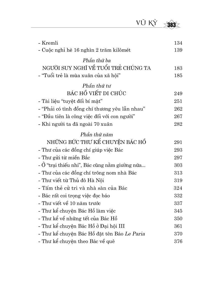 Thu Ky Bac Ho Ke Chuyen