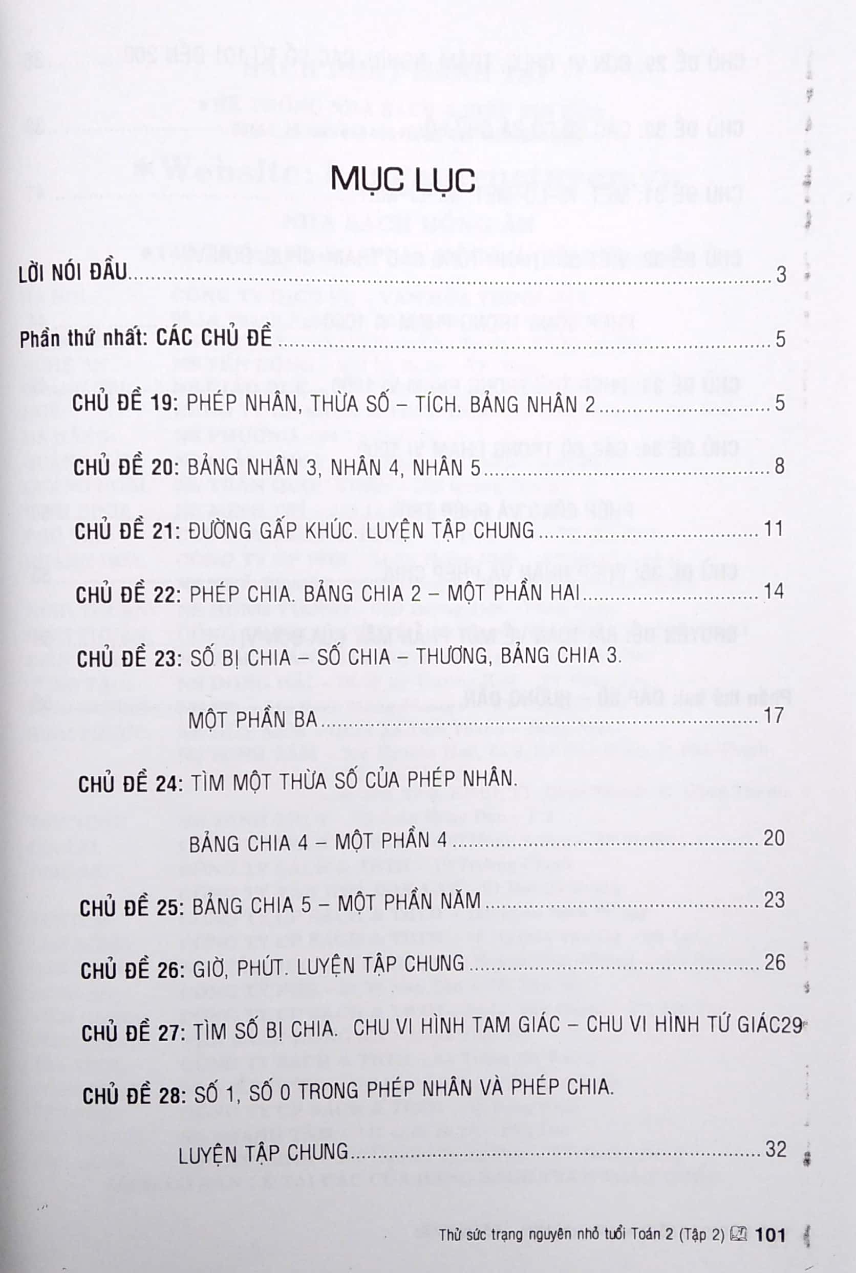 thử sức trạng nguyên nhỏ tuổi toán 2 - tập 2