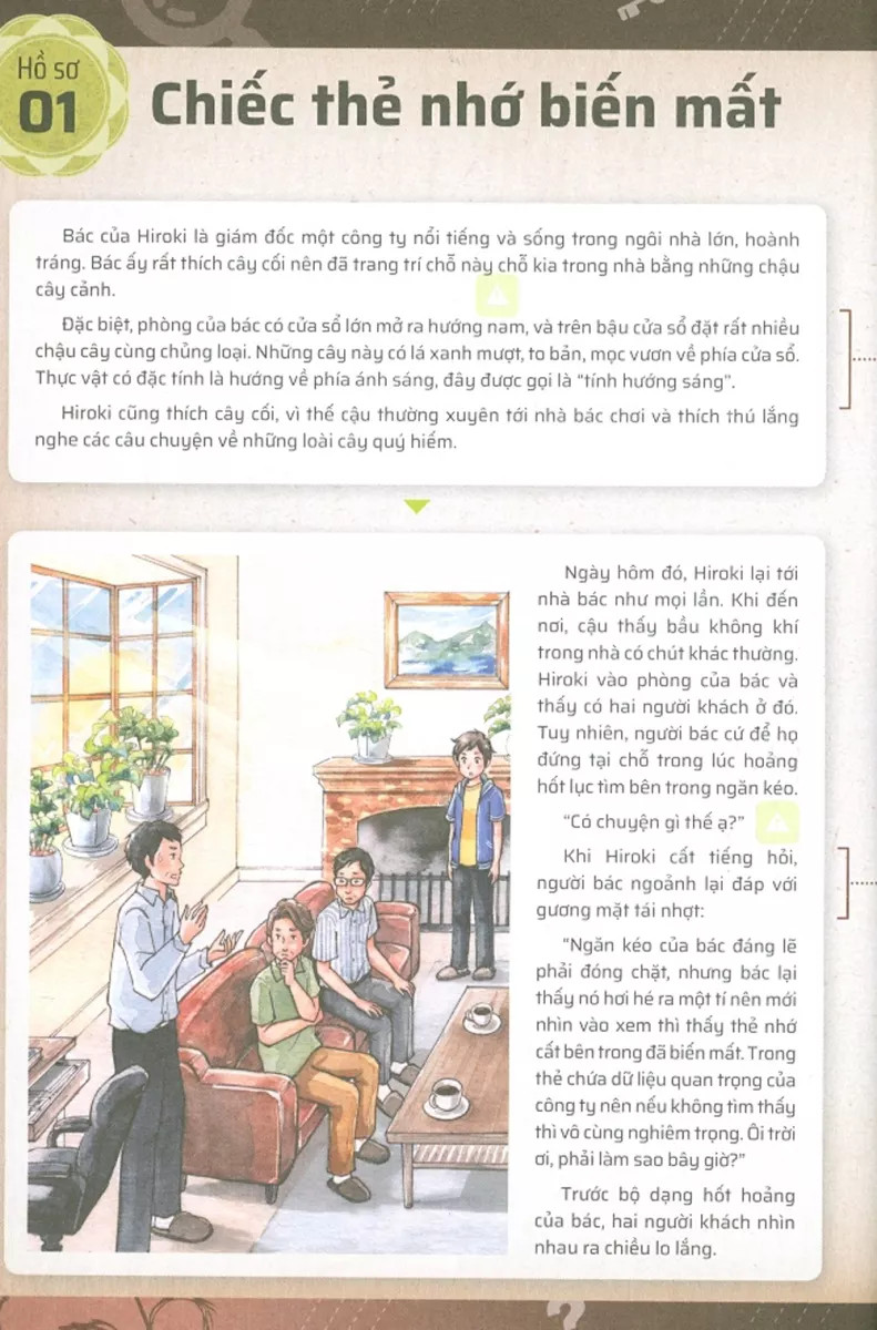 thử tài thám tử - những vụ án về sinh vật