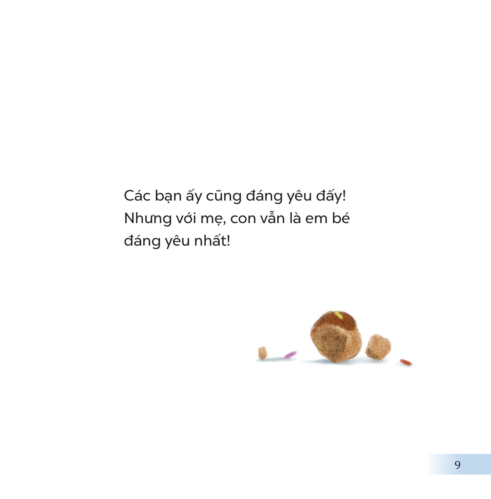 thủ thỉ cùng con - con thật là đáng yêu