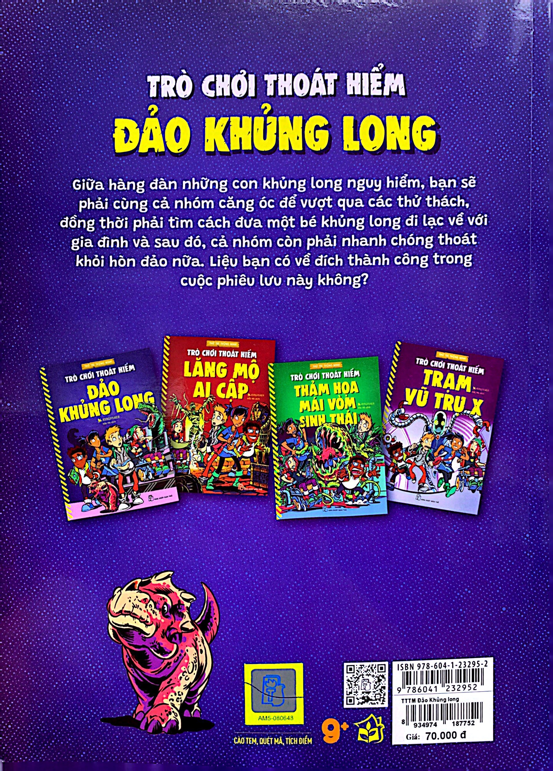 thử trí thông minh - trò chơi thoát hiểm - đảo khủng long