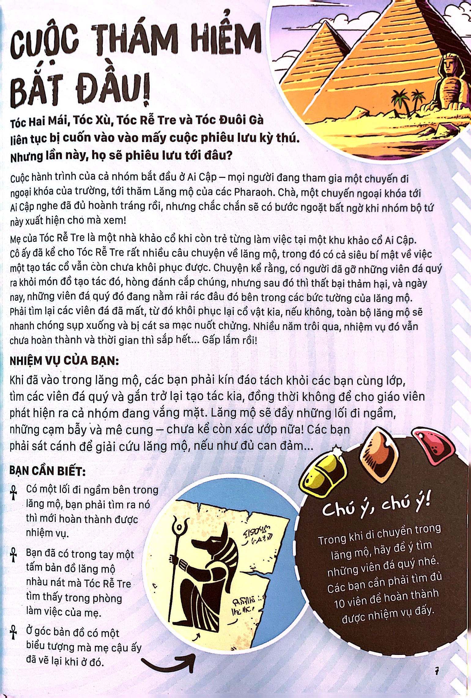 thử trí thông minh - trò chơi thoát hiểm - lăng mộ ai cập