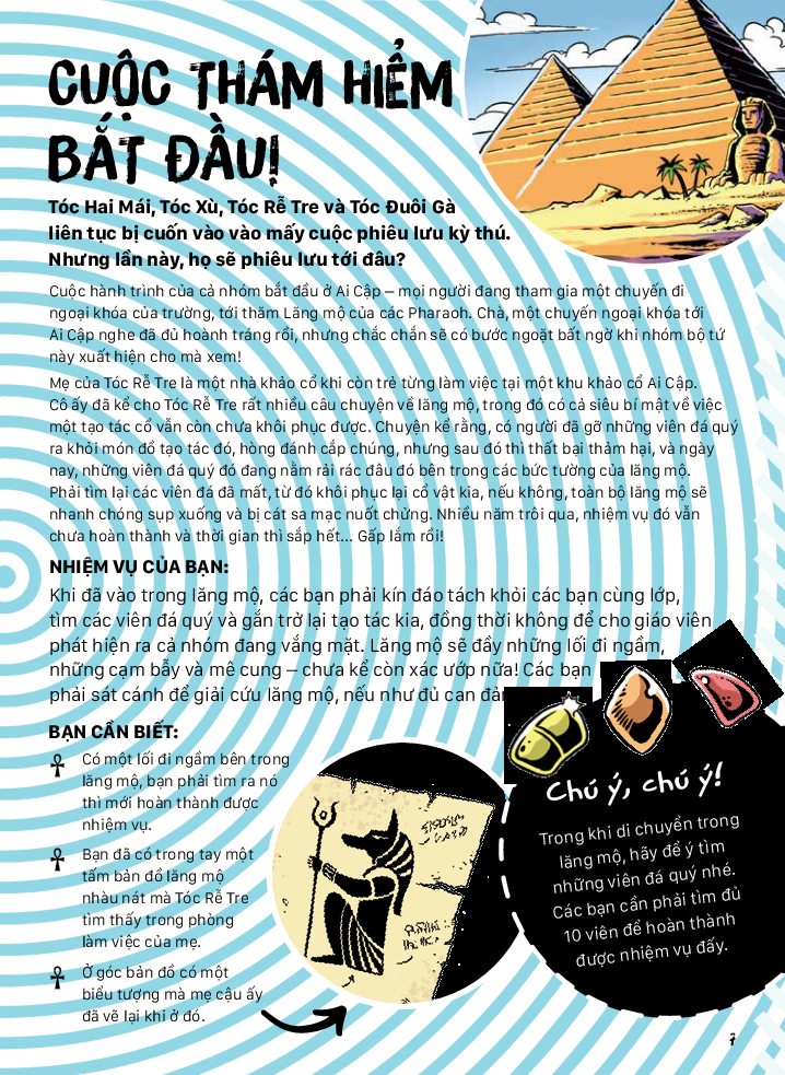 thử trí thông minh - trò chơi thoát hiểm - lăng mộ ai cập