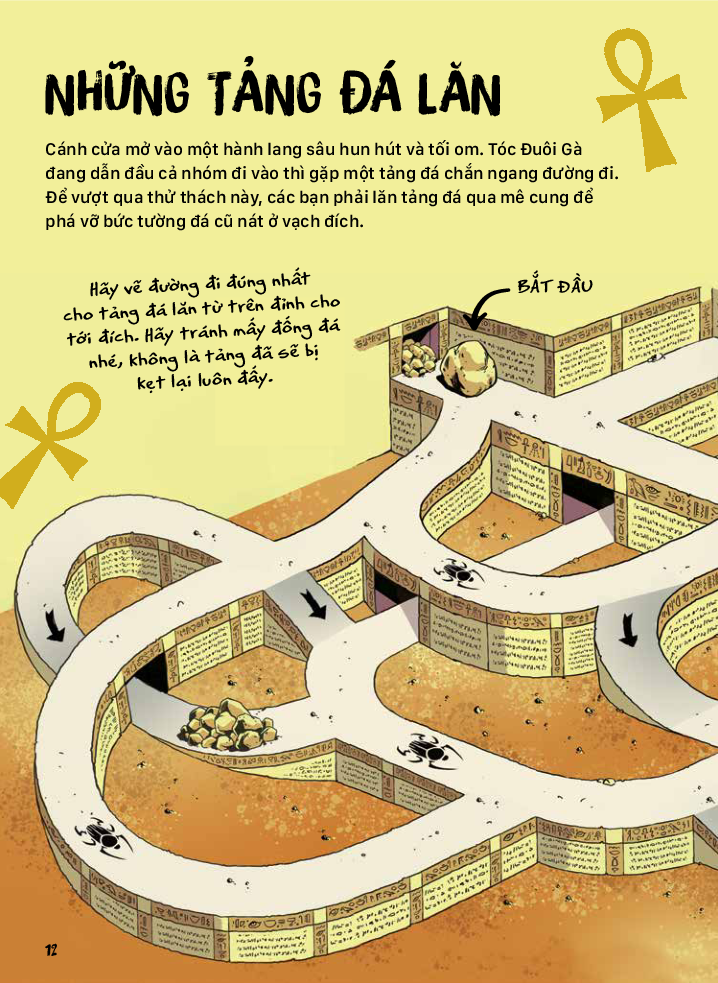 thử trí thông minh - trò chơi thoát hiểm - lăng mộ ai cập