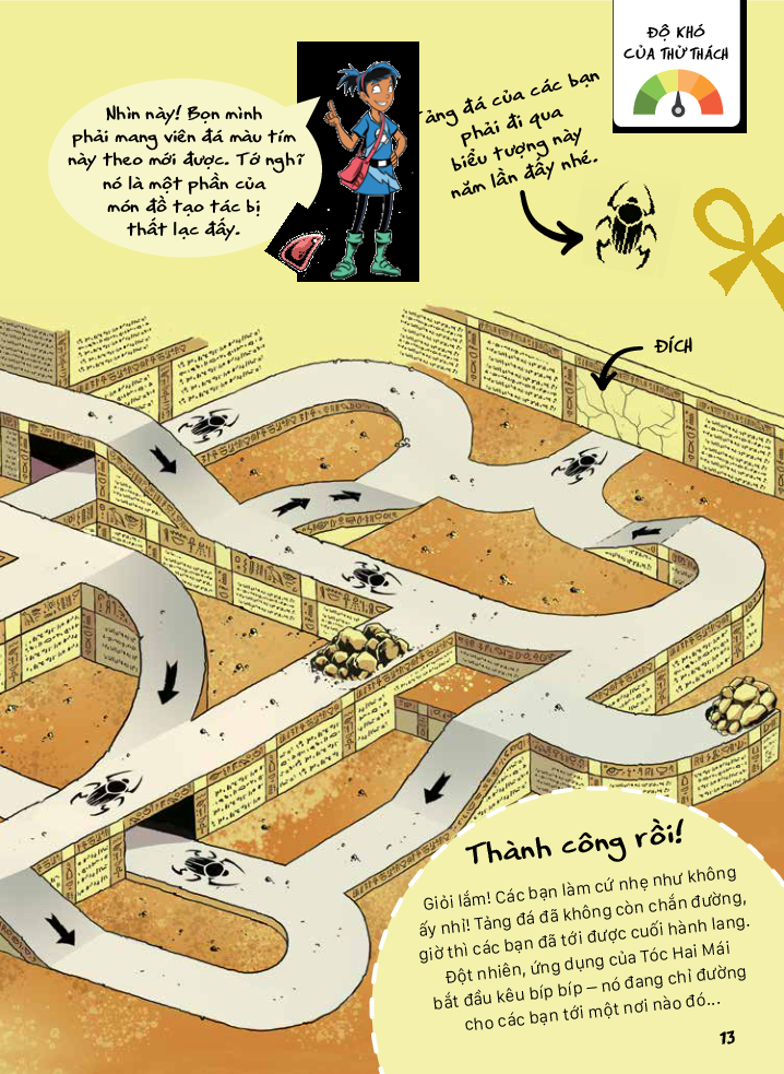 thử trí thông minh - trò chơi thoát hiểm - lăng mộ ai cập