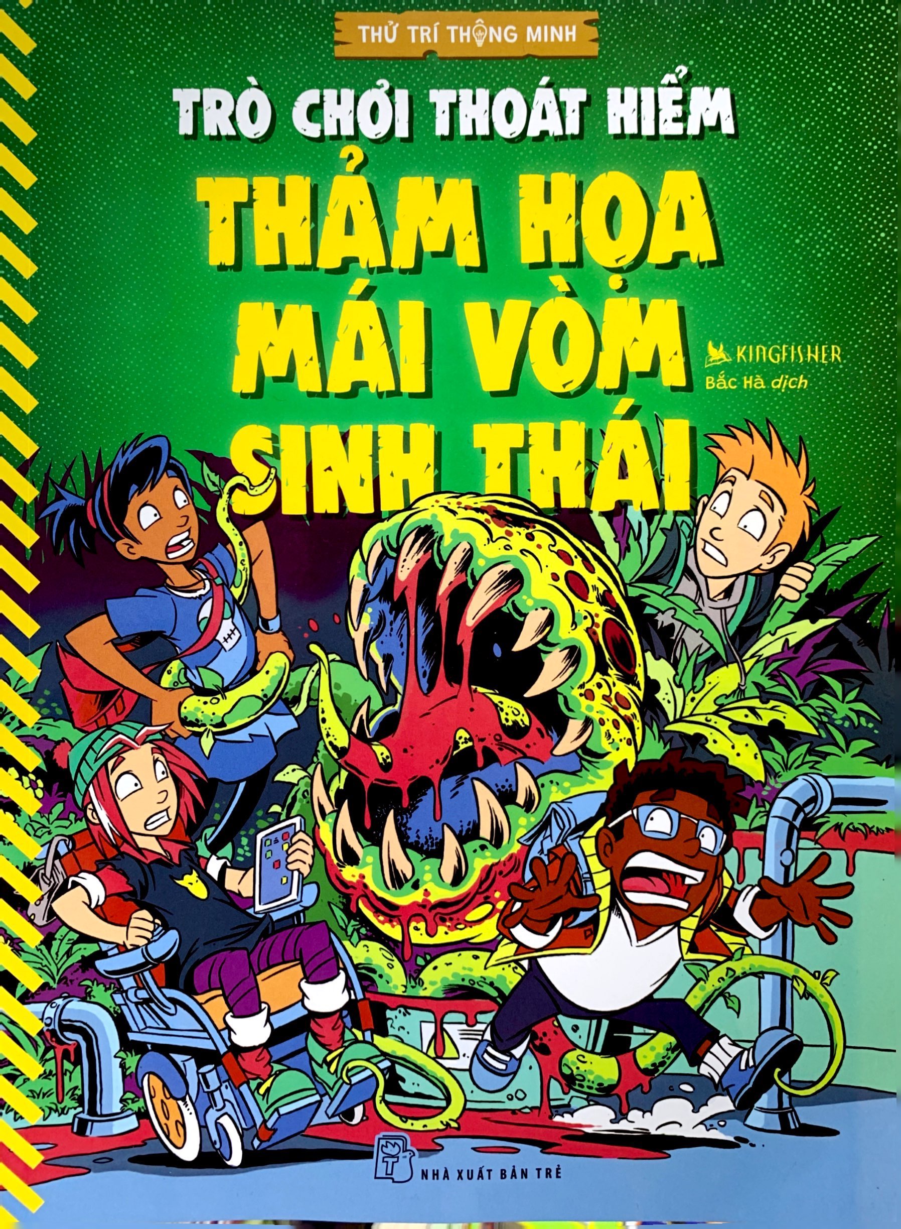 thử trí thông minh - trò chơi thoát hiểm - thảm họa mái vòm sinh thái