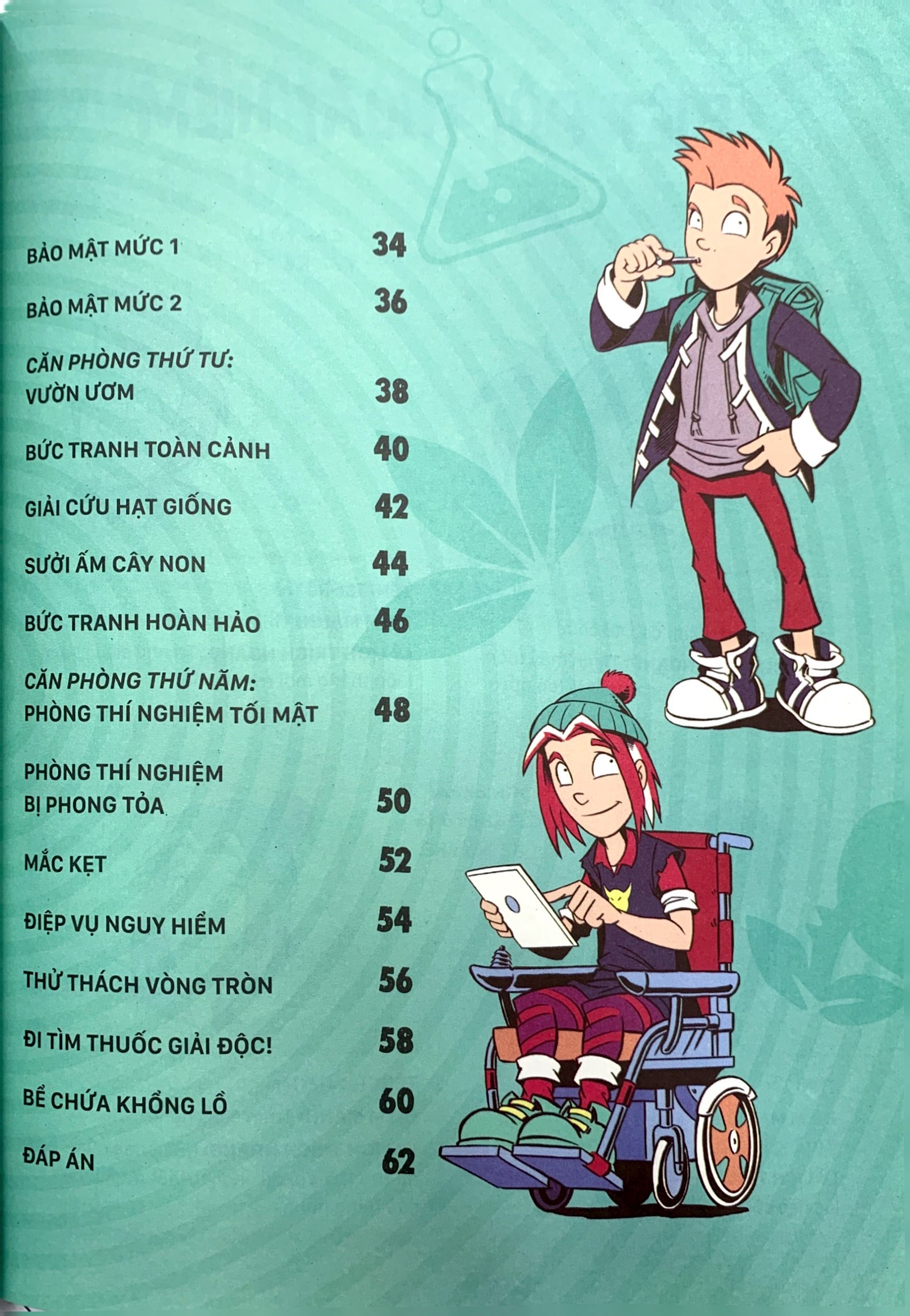 thử trí thông minh - trò chơi thoát hiểm - thảm họa mái vòm sinh thái