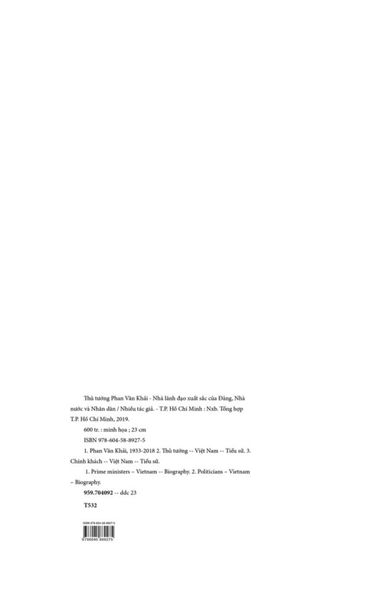 thủ tướng phan văn khải - nhà lãnh đạo xuất sắc của đảng, nhà nước và nhân dân