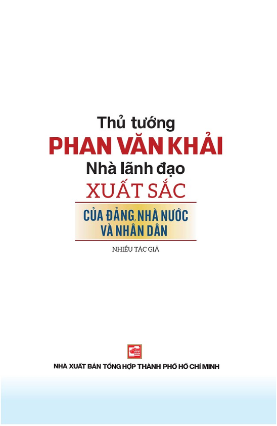 thủ tướng phan văn khải - nhà lãnh đạo xuất sắc của đảng, nhà nước và nhân dân