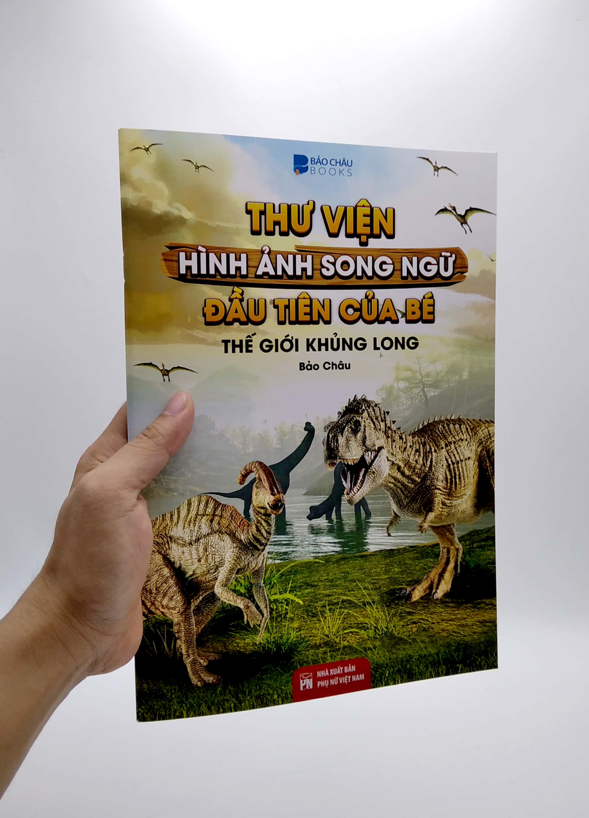 thư viện hình ảnh song ngữ đầu tiên của bé - thế giới khủng long